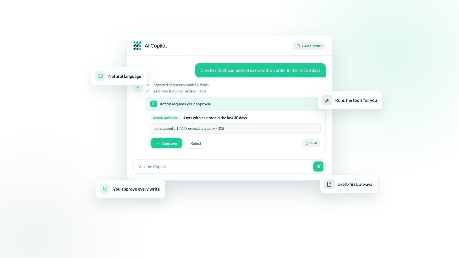 AI Copilot Interface