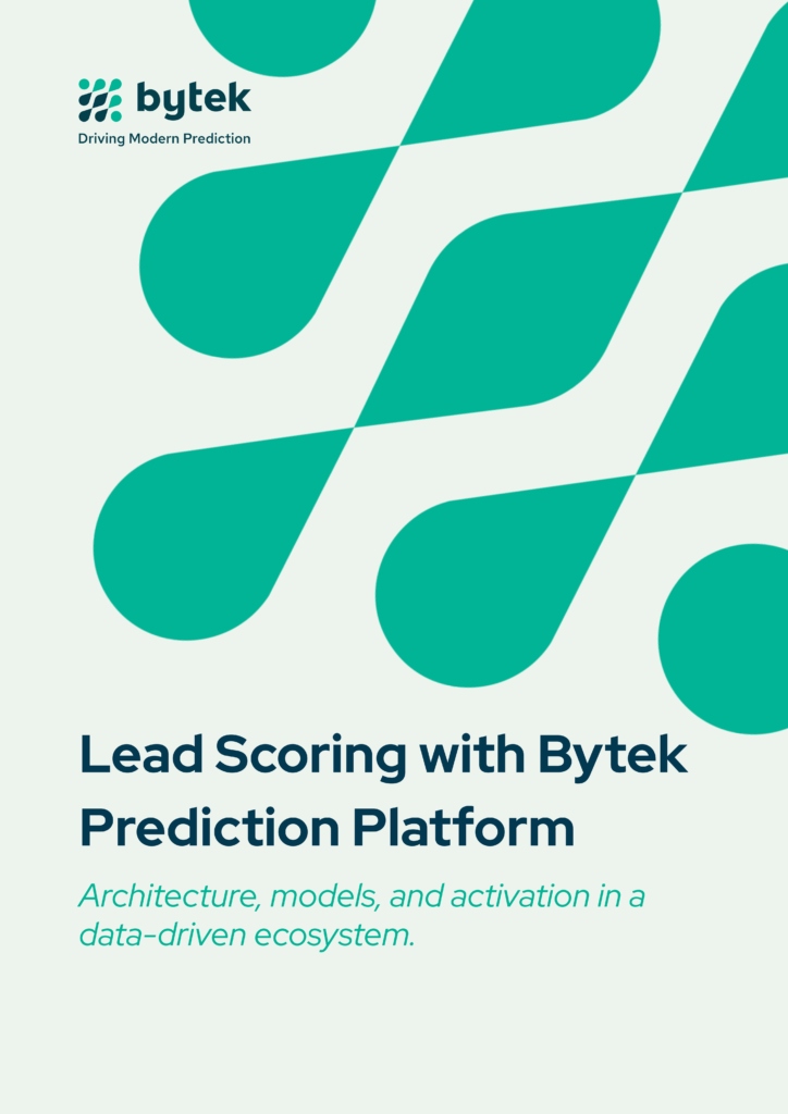Lead Scoring with Bytek Prediction Platform